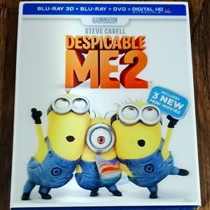 DESPICABLE ME 2 Ultimate Edition on BLU-RAY 3D + BLU-RAY 2D + DVD